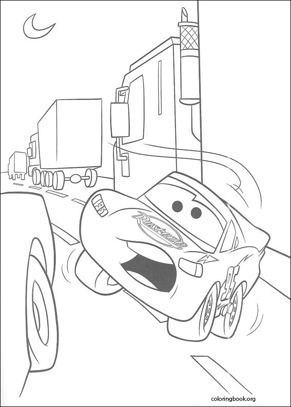 Cars coloring page (087)
