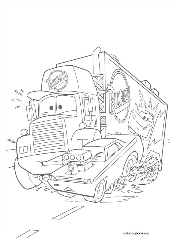 Cars coloring page (088)