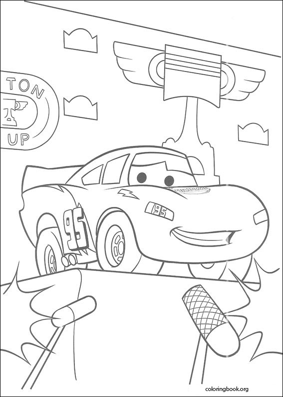 Cars coloring page (091)
