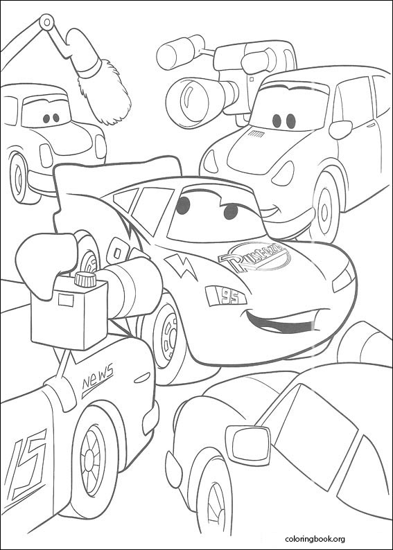 Cars coloring page (093)