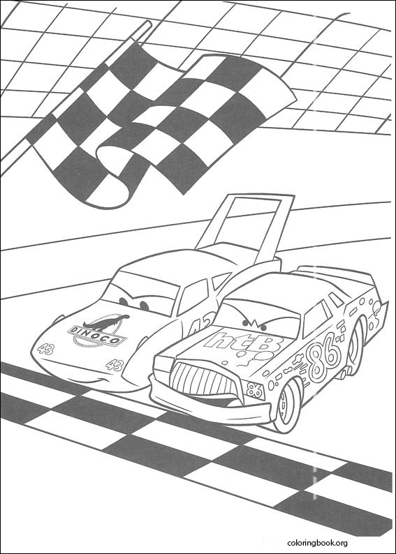 Cars coloring page (095)