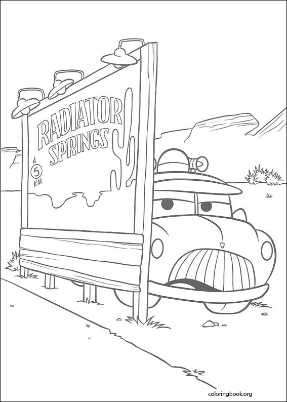 Cars coloring page (106)