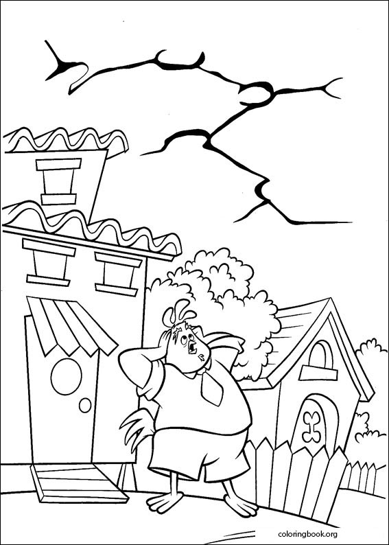 Chicken Little coloring page (007)
