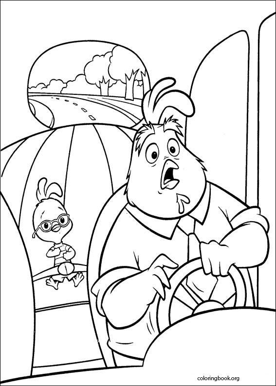 Chicken Little coloring page (014)