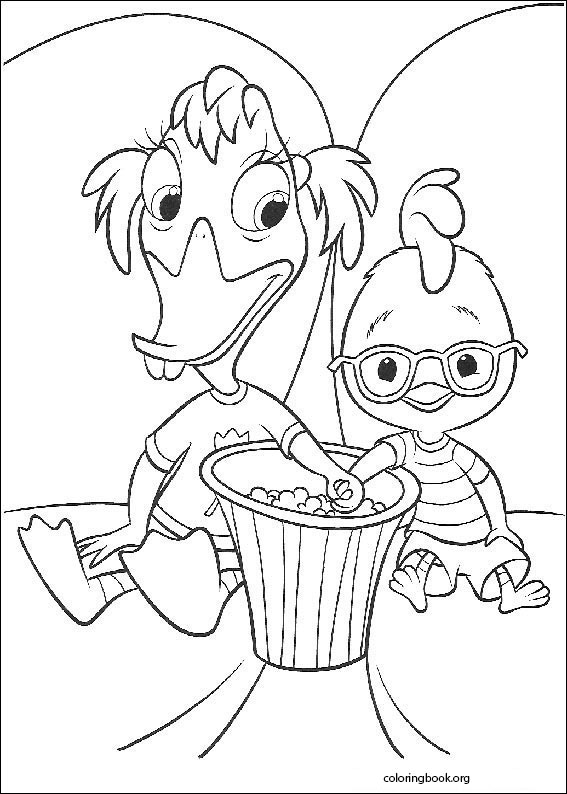 Chicken Little coloring page (021)