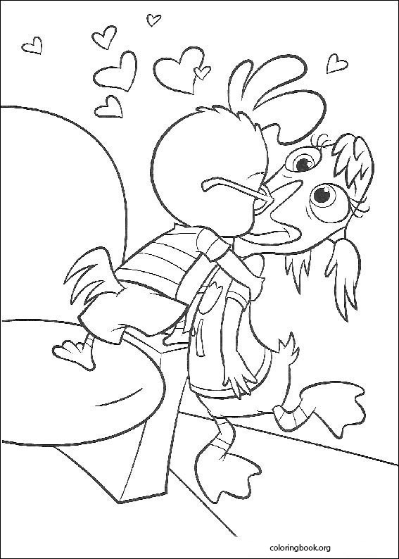 Chicken Little coloring page (027)