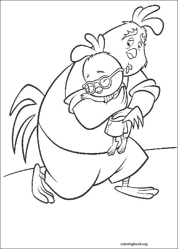 Chicken Little coloring page (028)