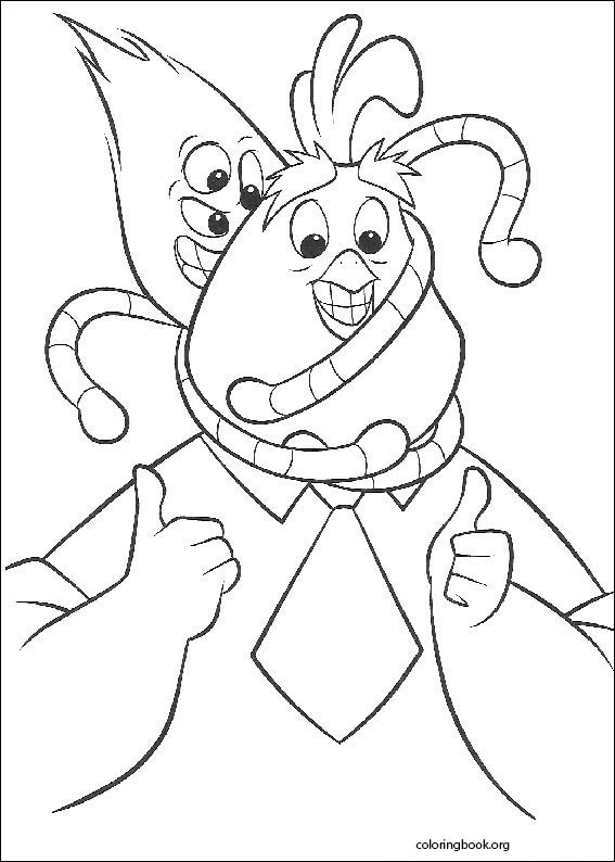 Chicken Little coloring page (029)