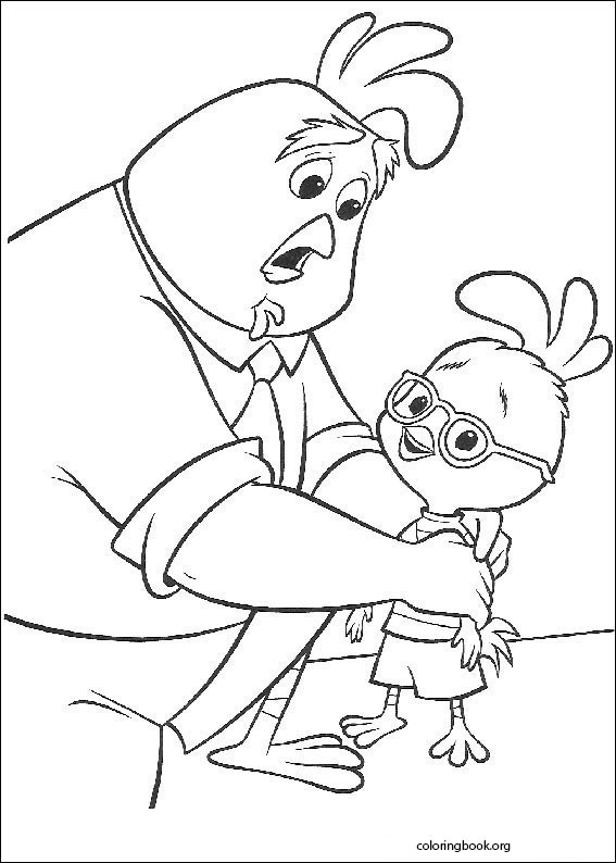 Chicken Little coloring page (030)