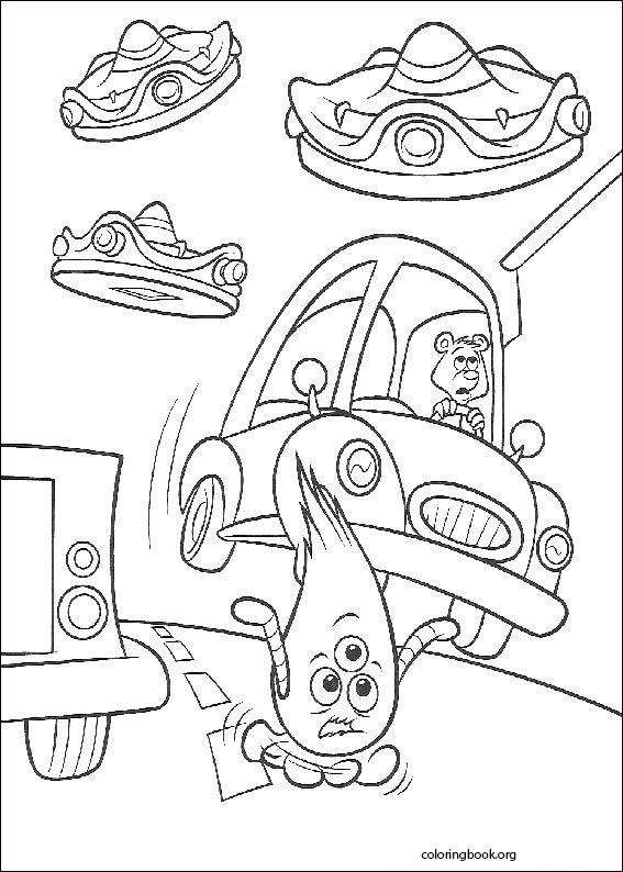 Chicken Little coloring page (032)
