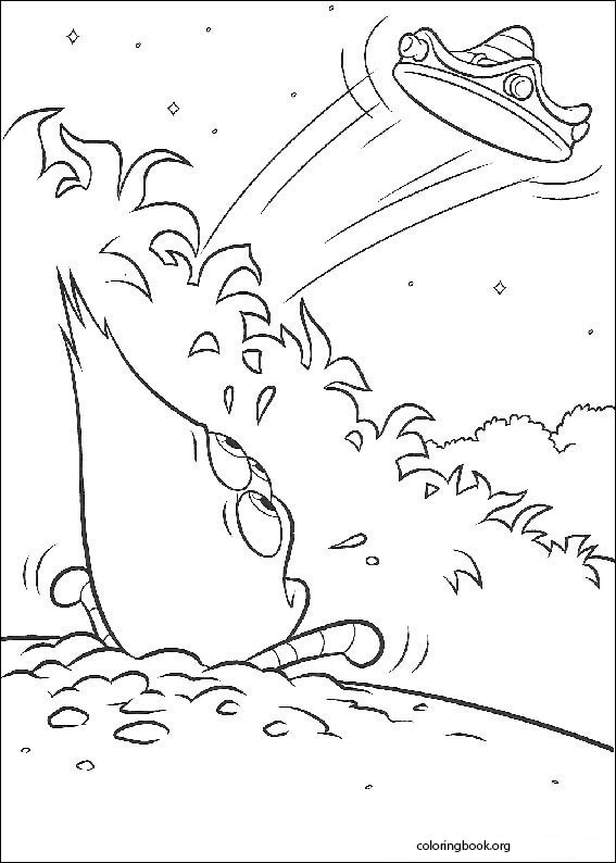 Chicken Little coloring page (036)