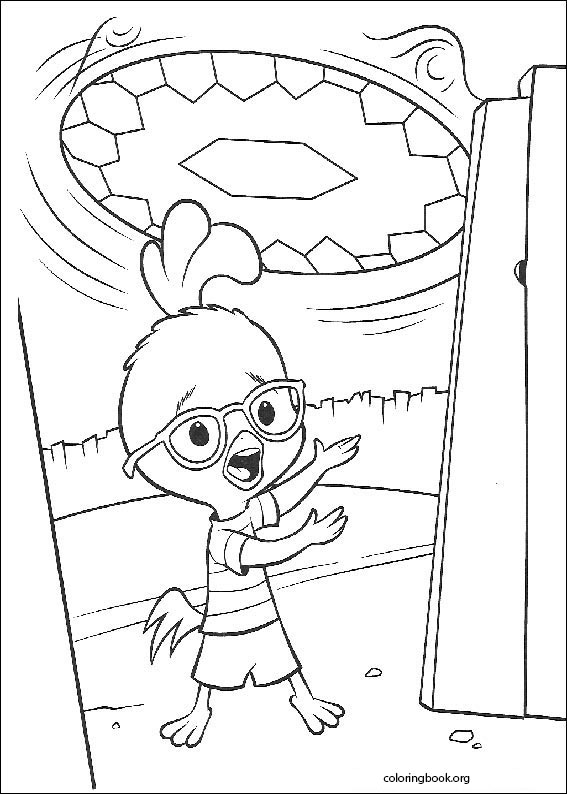 Chicken Little coloring page (039)