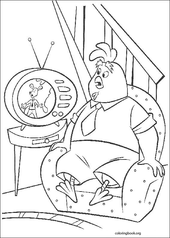 Chicken Little coloring page (041)
