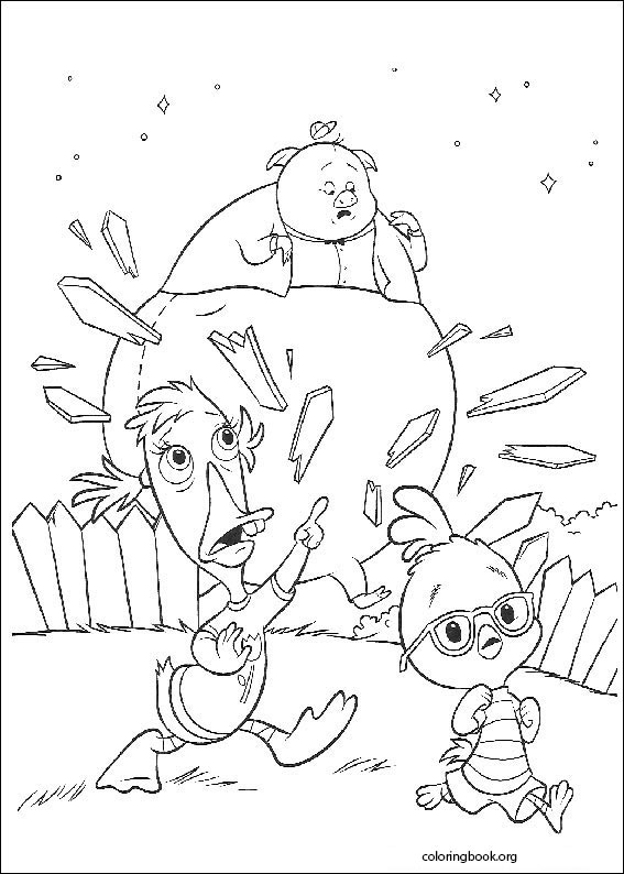 Chicken Little coloring page (054)