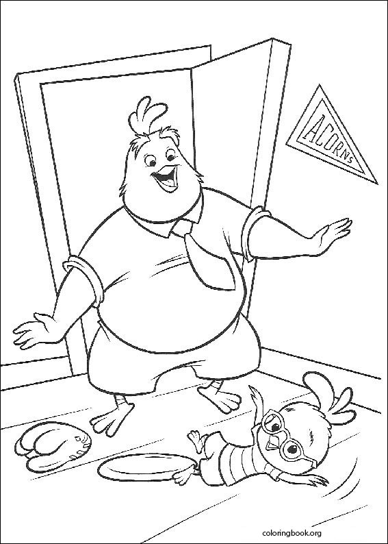 Chicken Little coloring page (059)