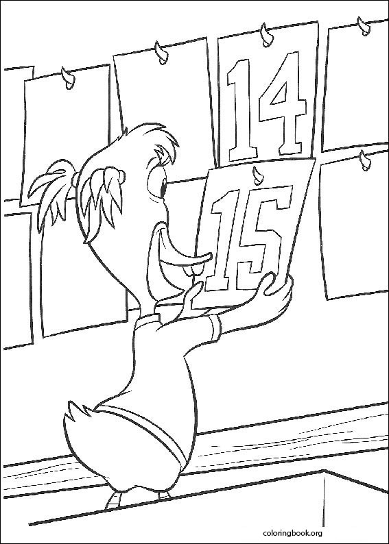 Chicken Little coloring page (062)