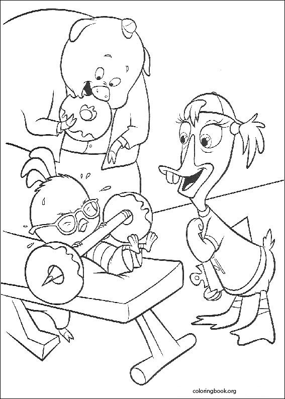 Chicken Little coloring page (070)