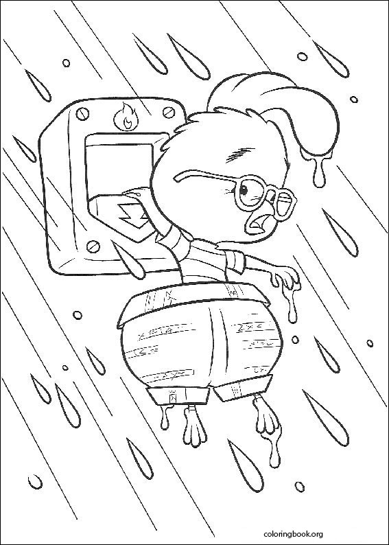 Chicken Little coloring page (074)