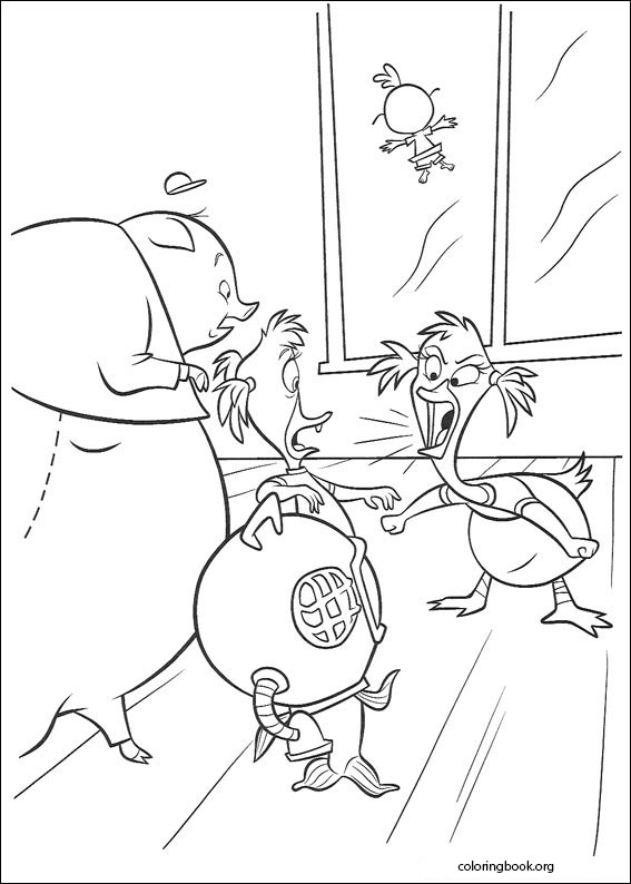Chicken Little coloring page (075)