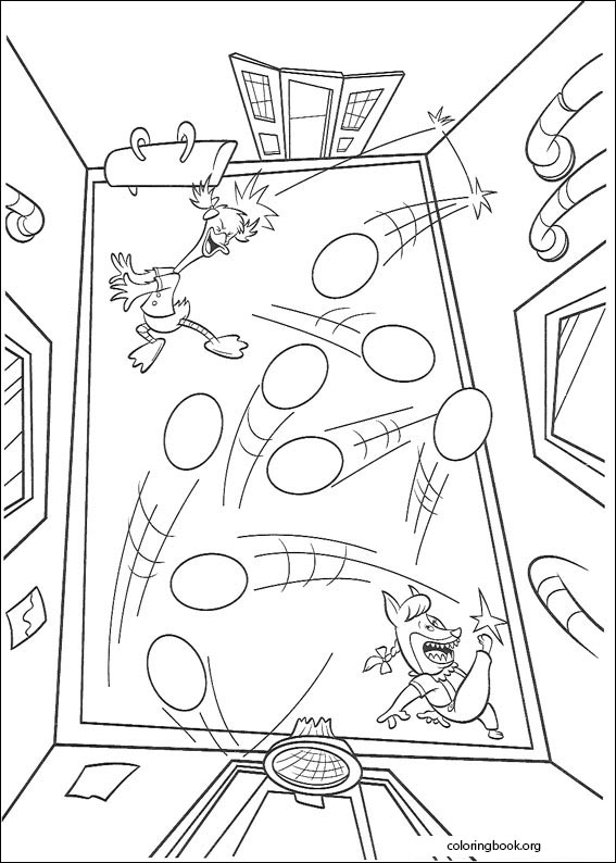 Chicken Little coloring page (076)