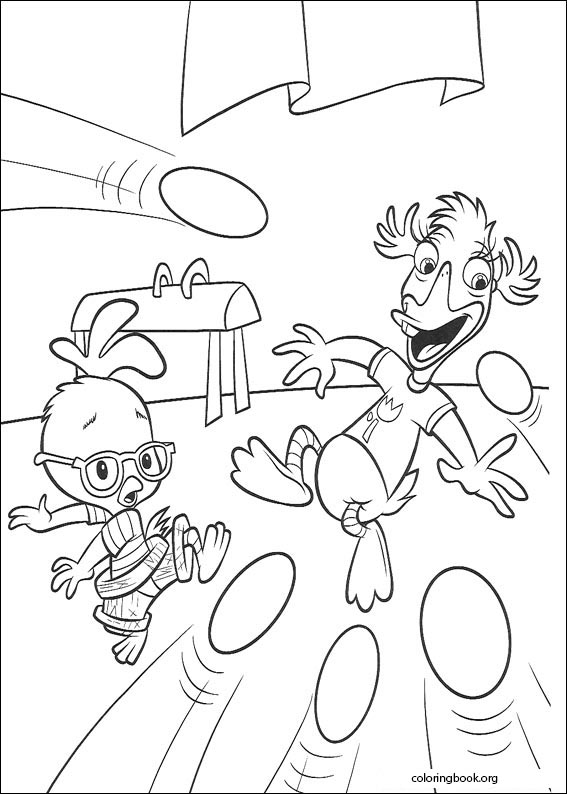 Chicken Little coloring page (077)