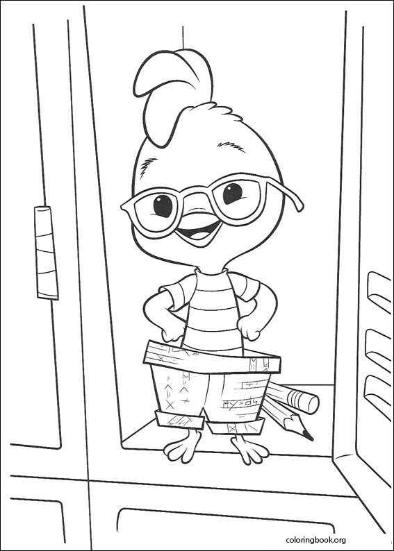 Chicken Little coloring page (079)