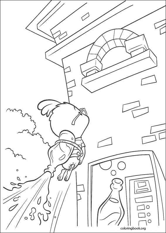 Chicken Little coloring page (080)