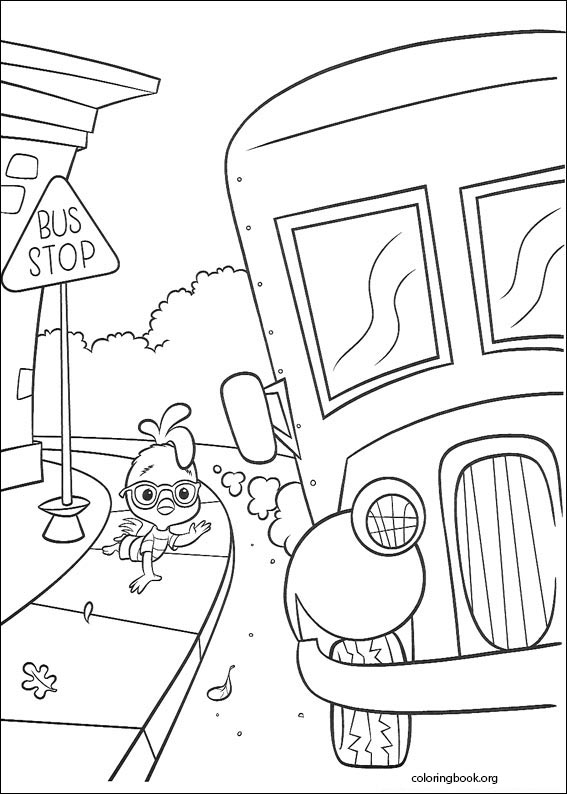 Chicken Little coloring page (083)