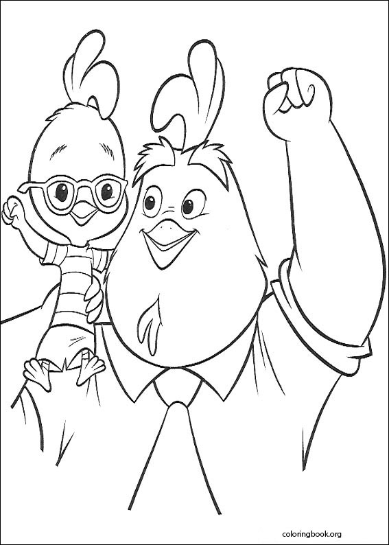 Chicken Little coloring page (087)