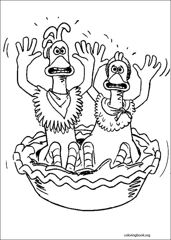 Chicken Run coloring page (003)