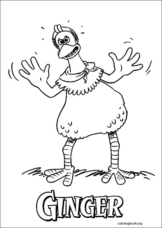 Chicken Run coloring page (006)