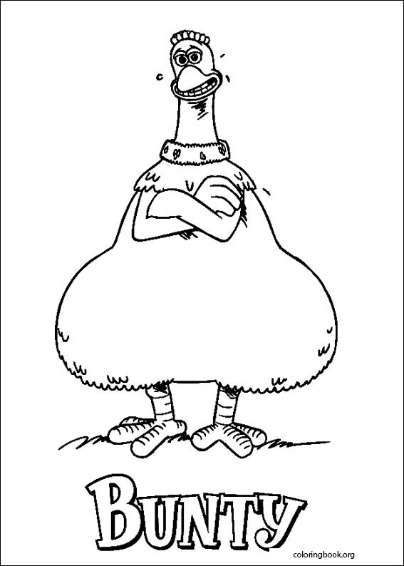 Chicken Run coloring page (008)