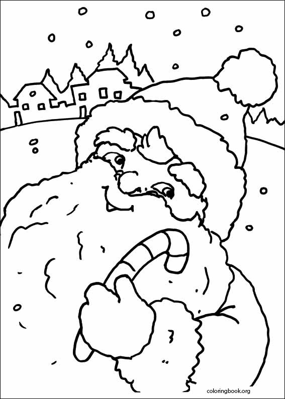 Christmas coloring page (001)