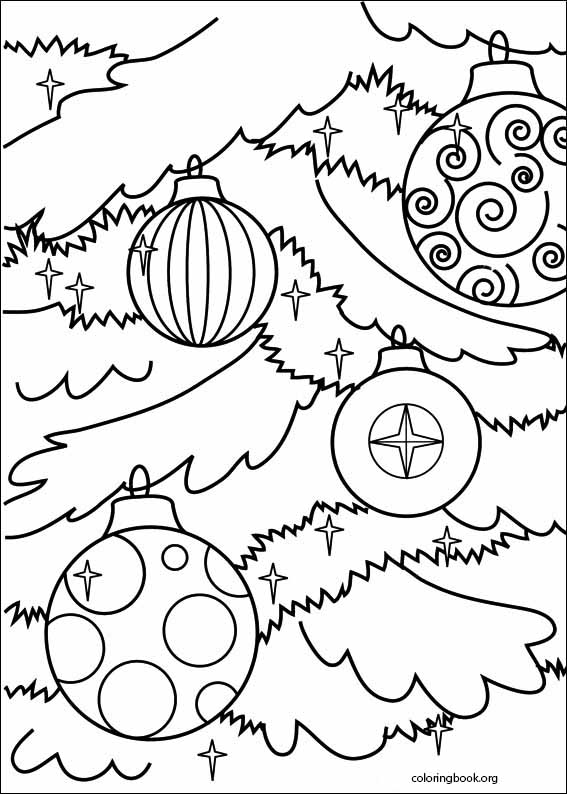 Christmas coloring page (003)