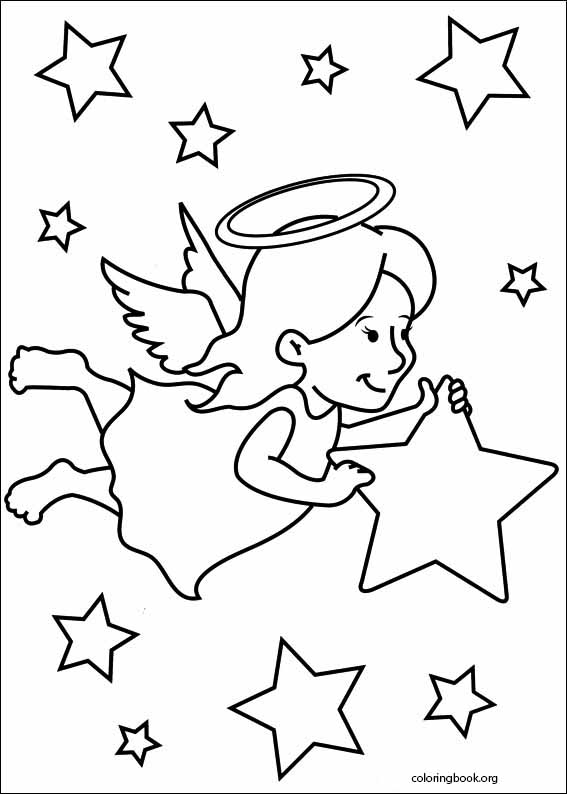 Christmas coloring page (004)