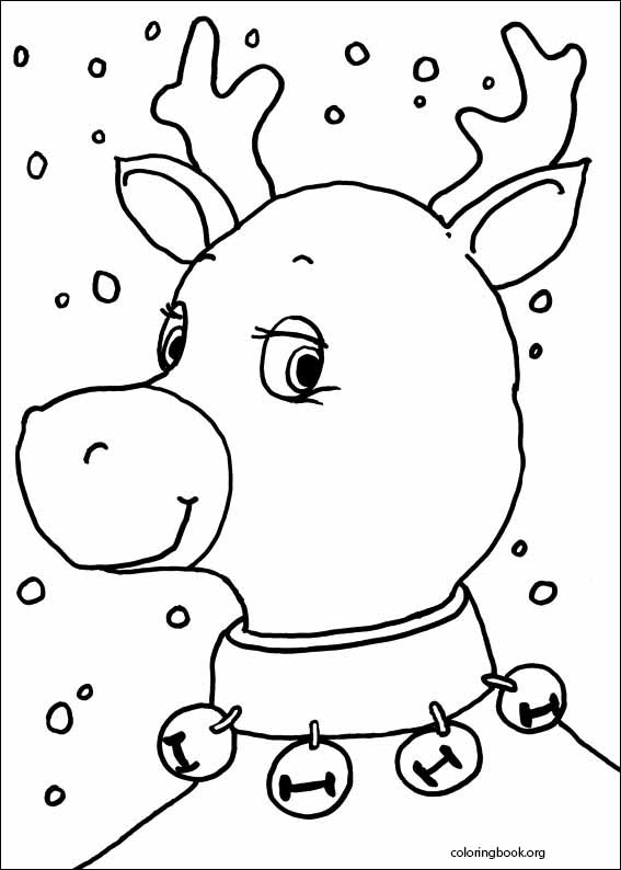 Christmas coloring page (006)