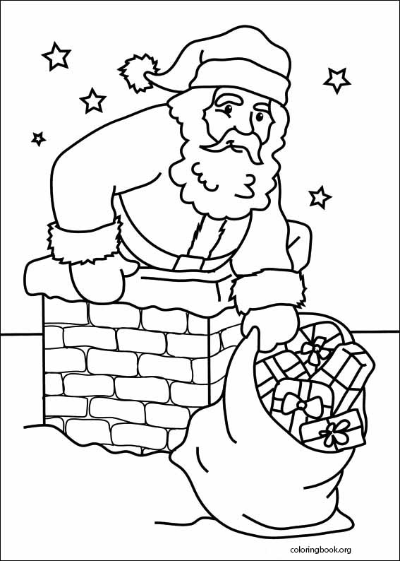 Christmas coloring page (009)