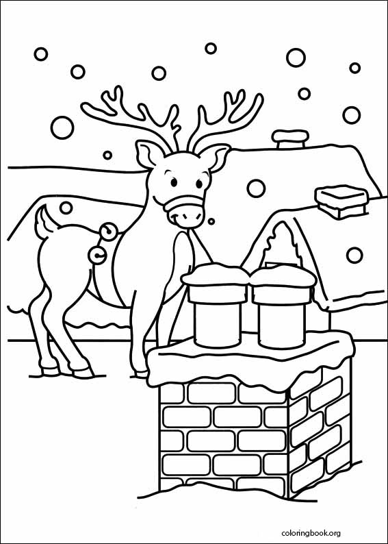 Christmas coloring page (010)