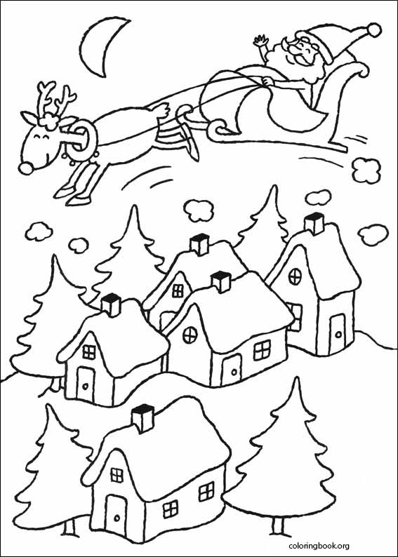 Christmas coloring page (011)