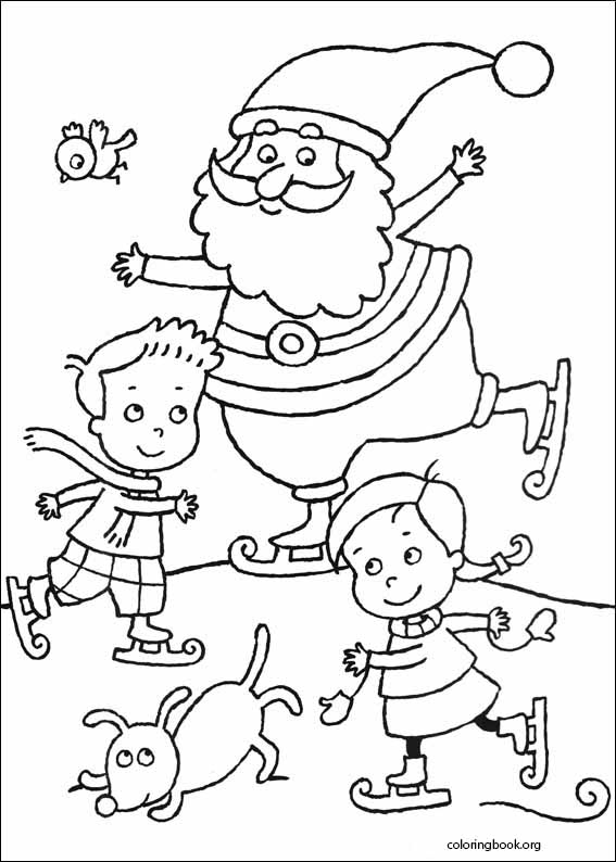 Christmas coloring page (021)