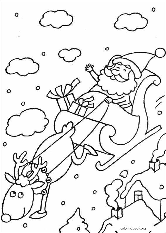 Christmas coloring page (022)