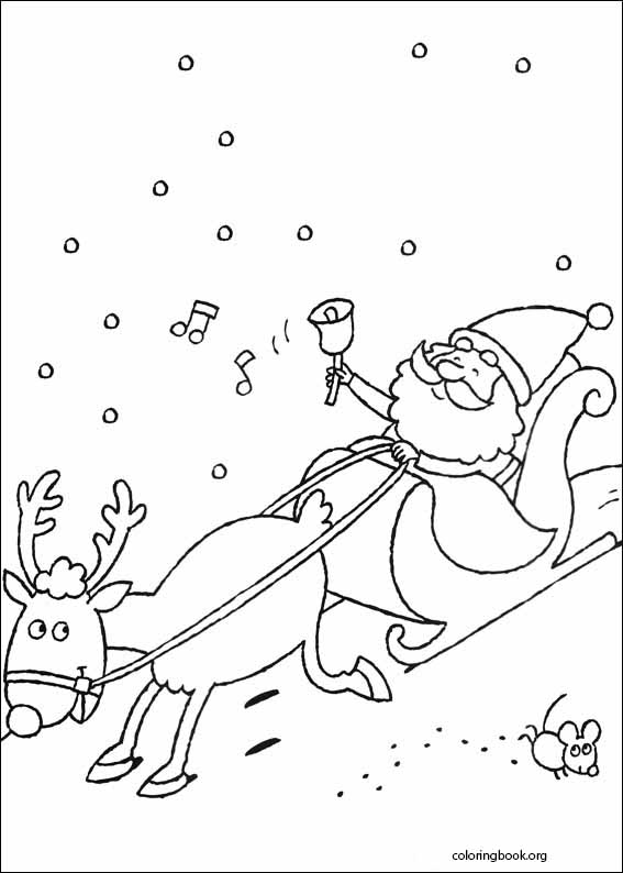 Christmas coloring page (025)