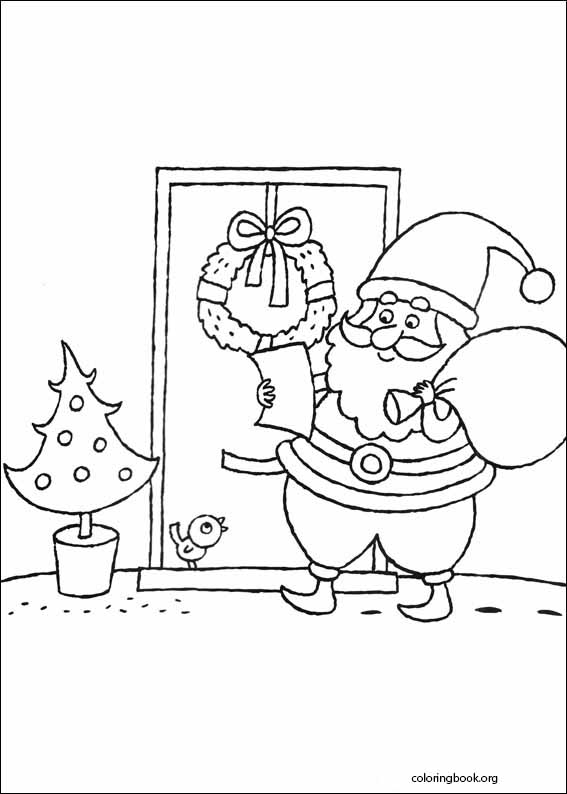 Christmas coloring page (029)