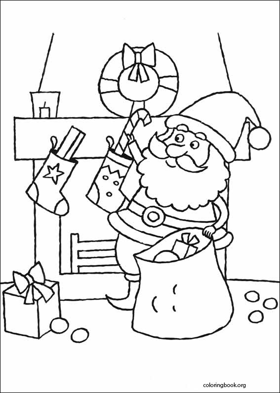 Christmas coloring page (030)