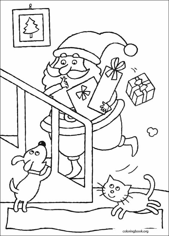 Christmas coloring page (033)