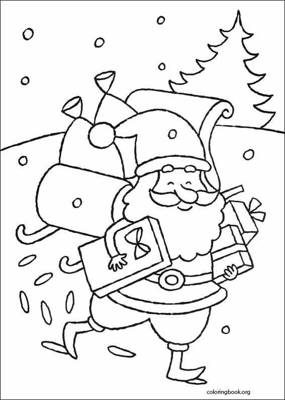 Christmas coloring page (035)