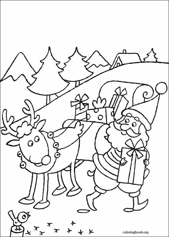 Christmas coloring page (040)