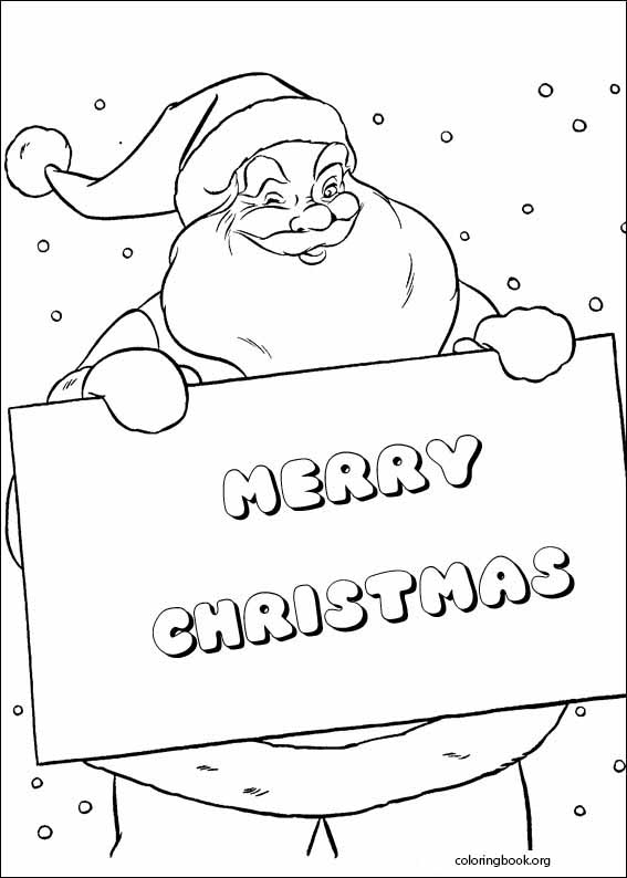 Christmas coloring page (048)