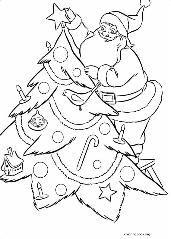 Christmas coloring page (055)