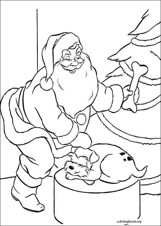 Christmas coloring page (059)